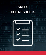 Download the Sales Cheat Sheets from Target Defense